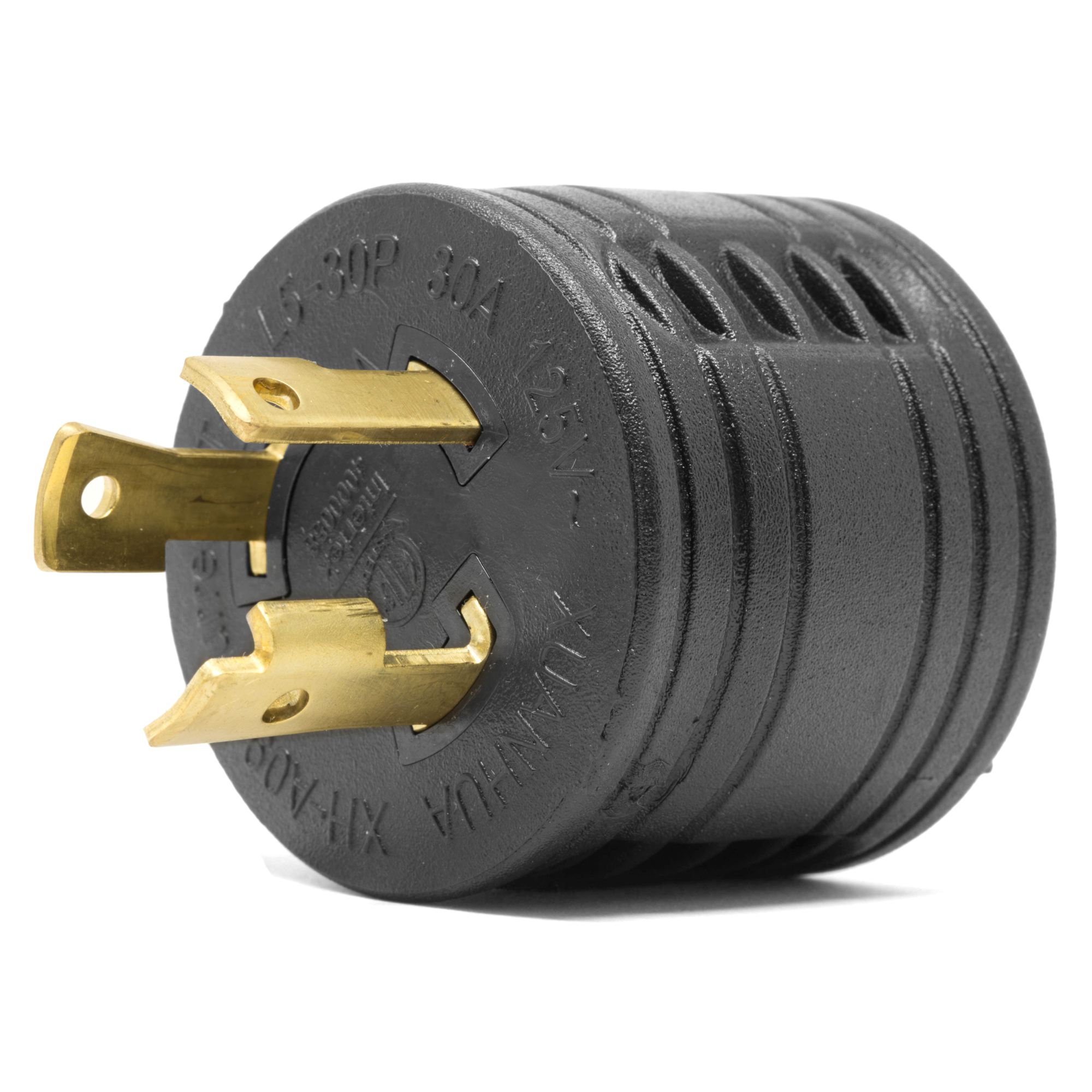 WEN NEMA L5-30P Twist-Lock Power Plug to TT-30R Outlet Adapter - 30 Amps, Model# GNA030
